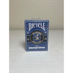 Disney Donald Duck Bicycle‎ Playing Cards Deck The Original 1934 New Sealed